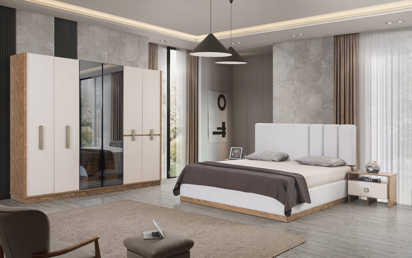 Nature bedrooms set