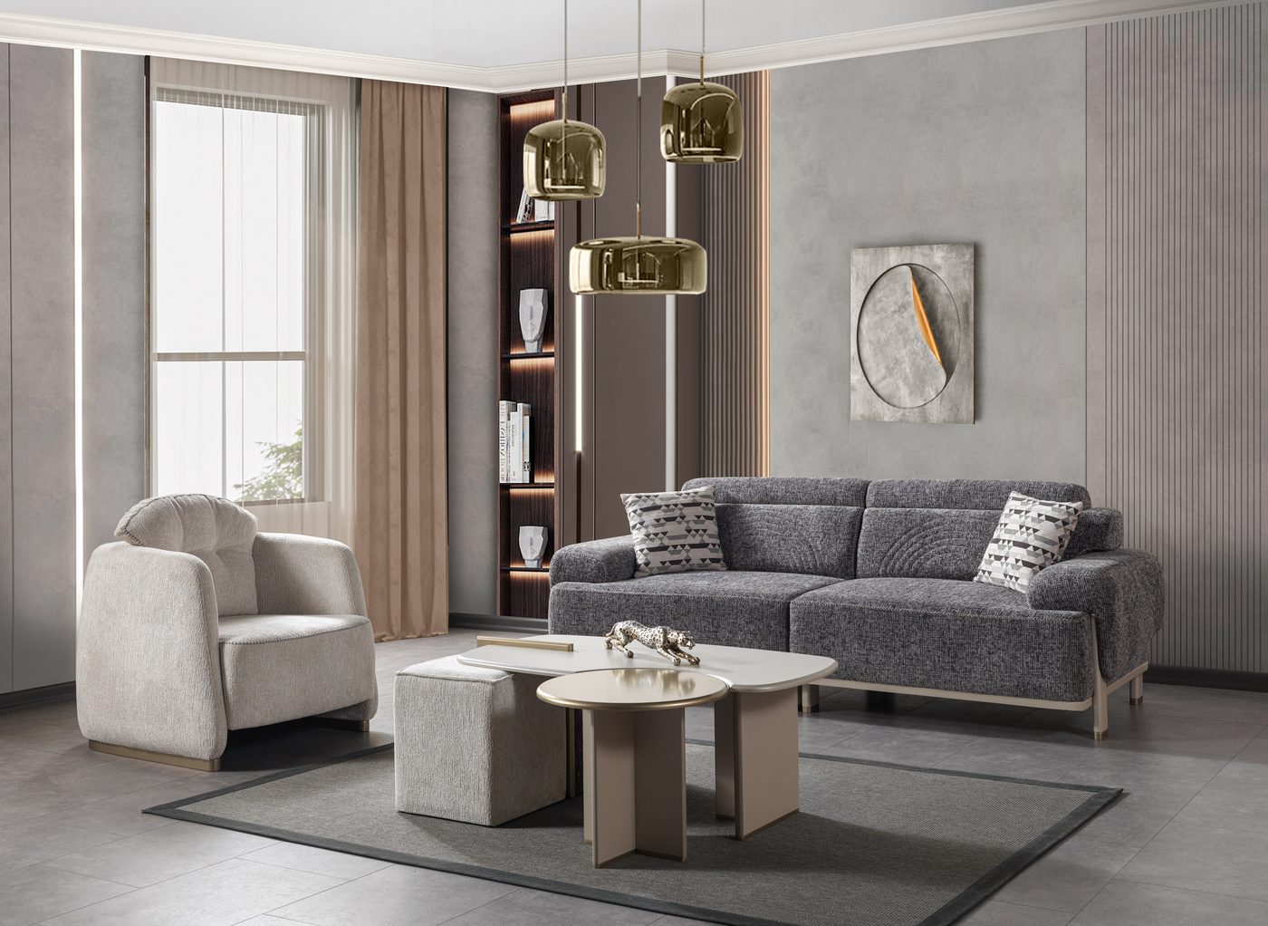 Nehir living rooms set